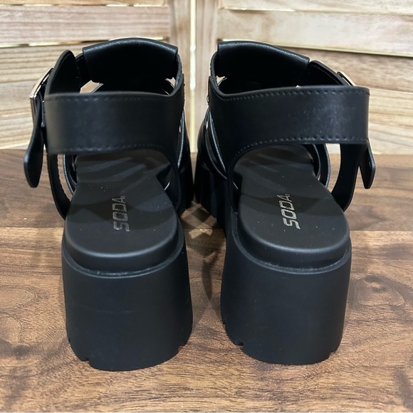 WOMEN'S PLATFORMS/CHUNCKY SANDALS (PULLOUT-S) - Picture 15 of 15